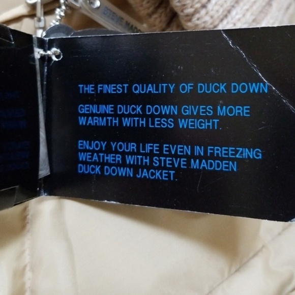 NWT! Steve Madden Tan Size XL Jacket - Picture 7 of 7